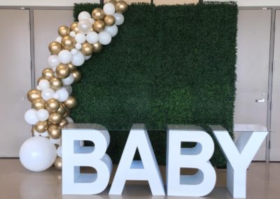 Baby Marquee Letters Table Rental