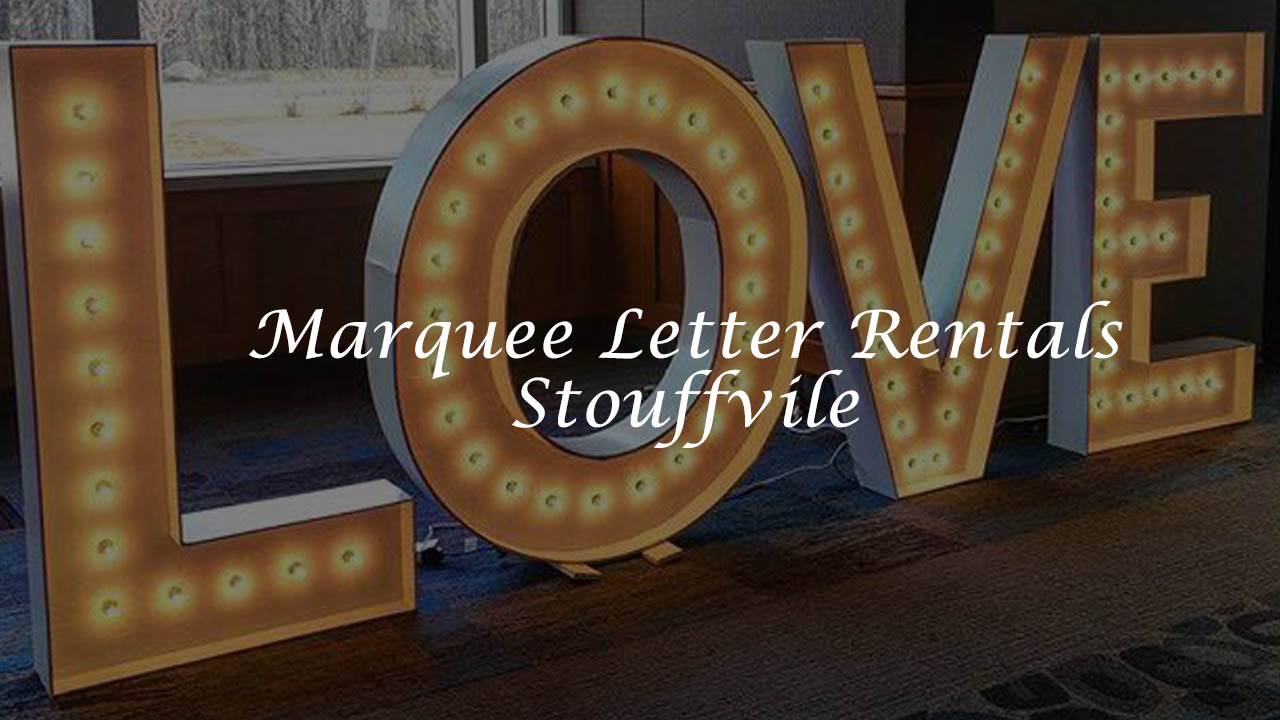 marquee letters for rent