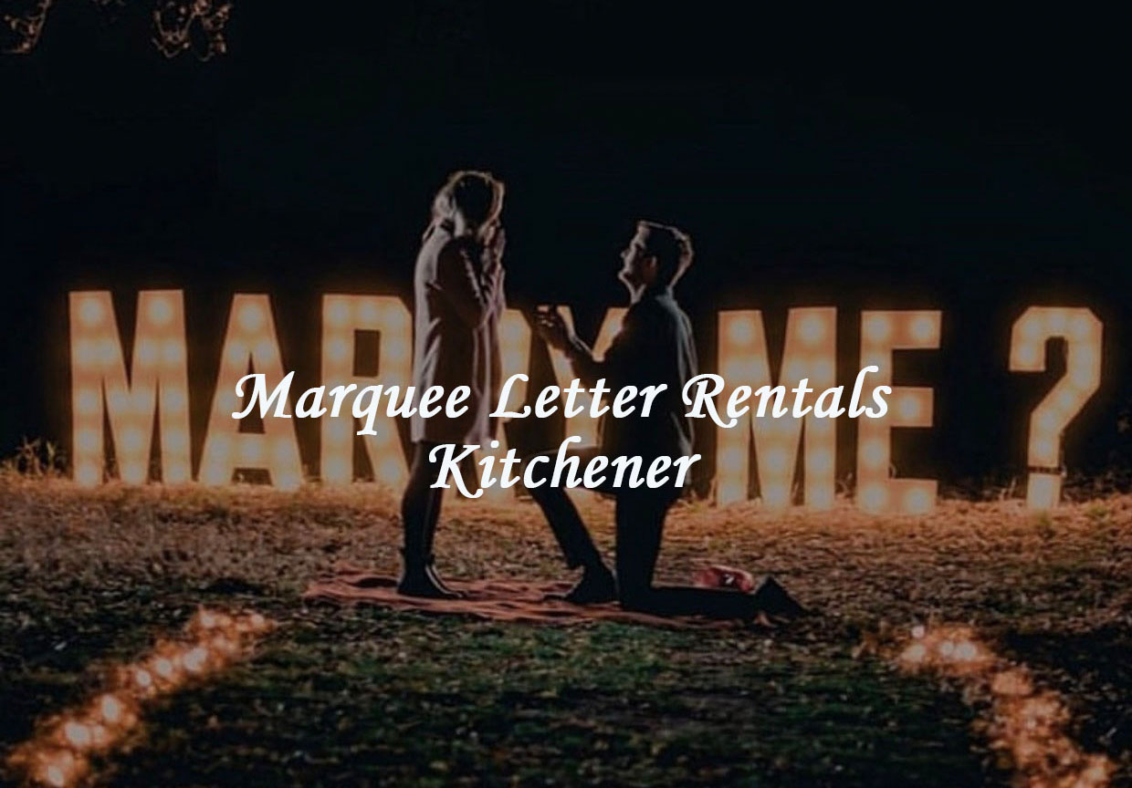 Marquee Letter Rental Toronto