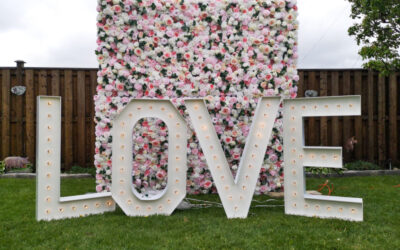 Decorate Your Backyard with Oshawa Marquee Letter Rentals
