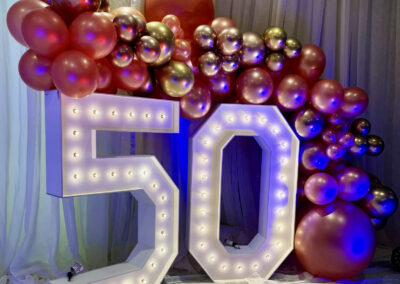 aurora marquee numbers