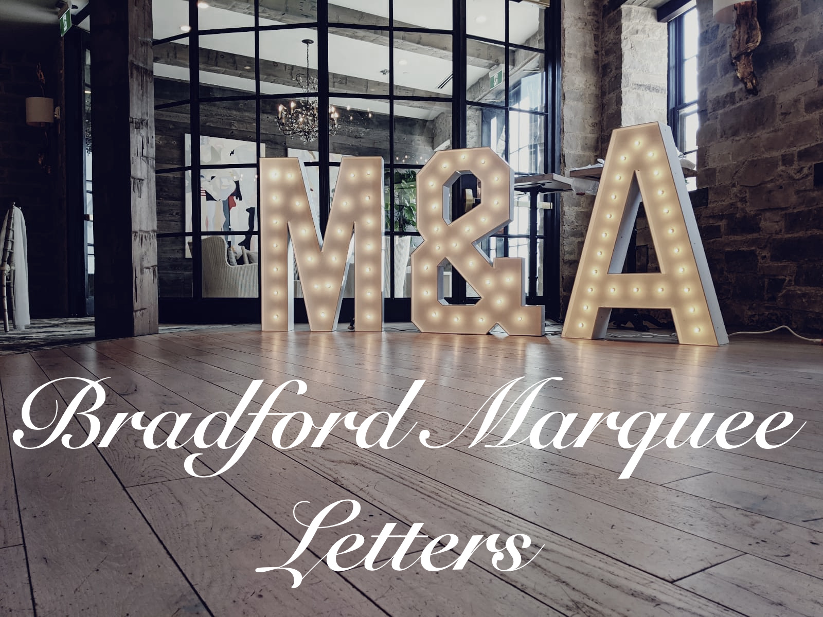 bradford marquee letters rental company