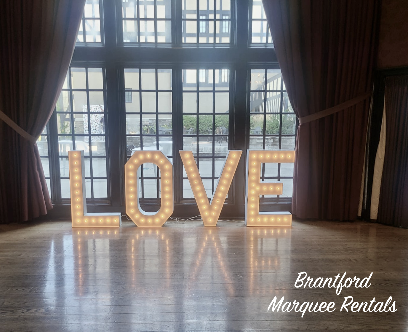 Brantford marquee letter rentals