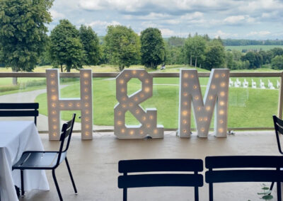 Milton Marquee letter rental