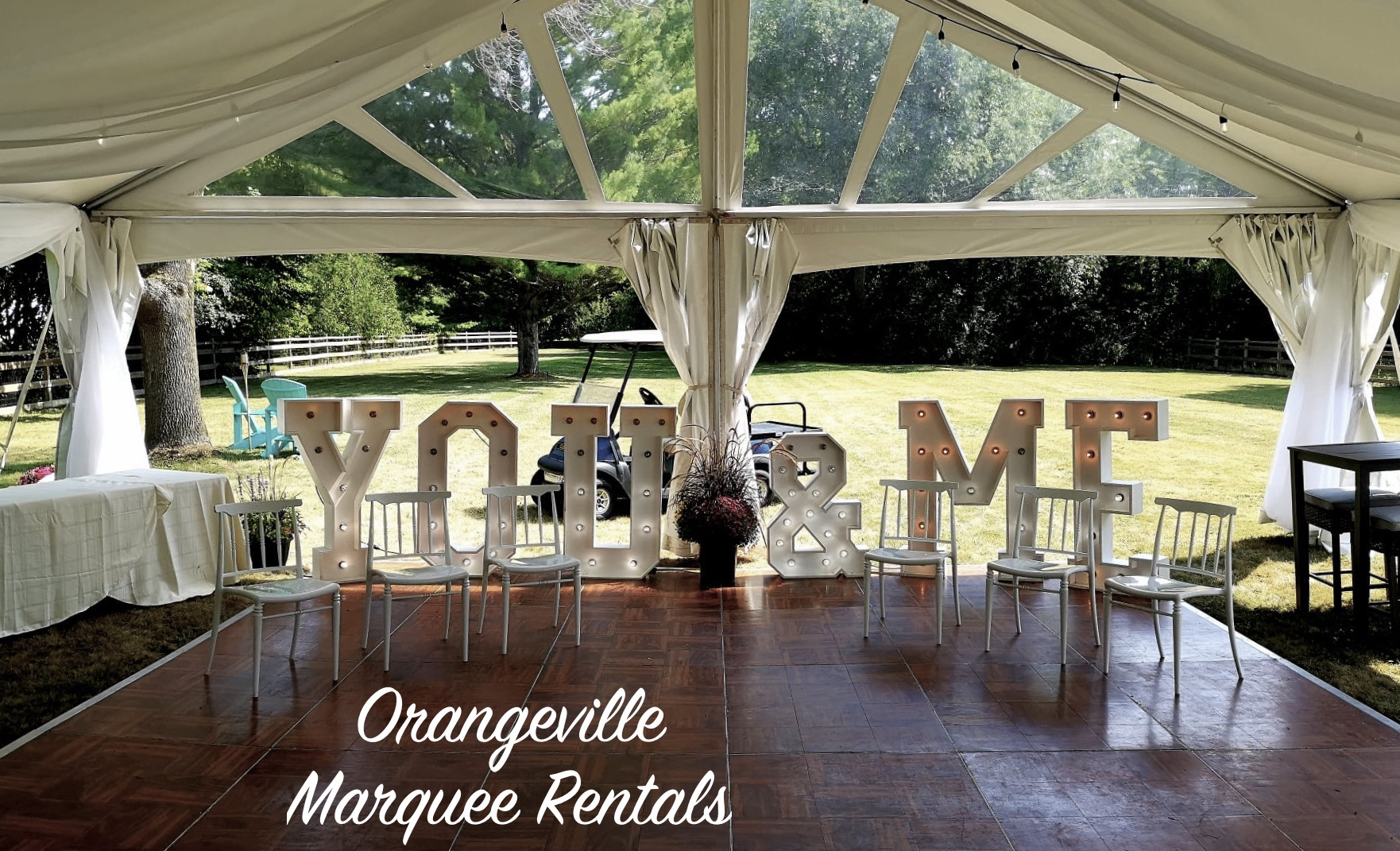 Orangeville marquee letter rentals