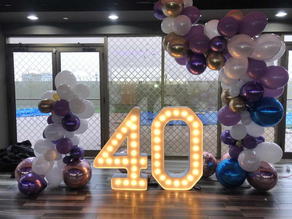 Sweet Sixteen Party with Mississauga Marquee Letter Rentals