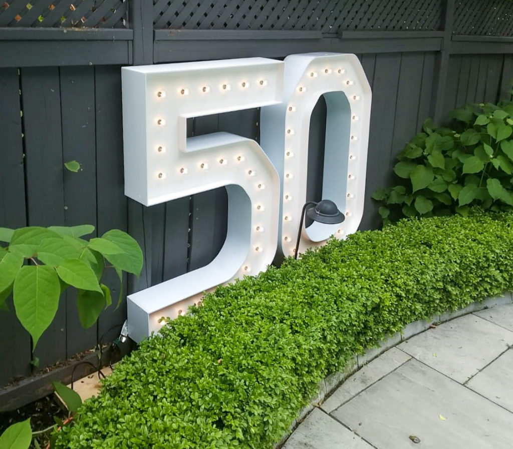 50 Marquee Letters - Oshawa Marquee Letter Rentals