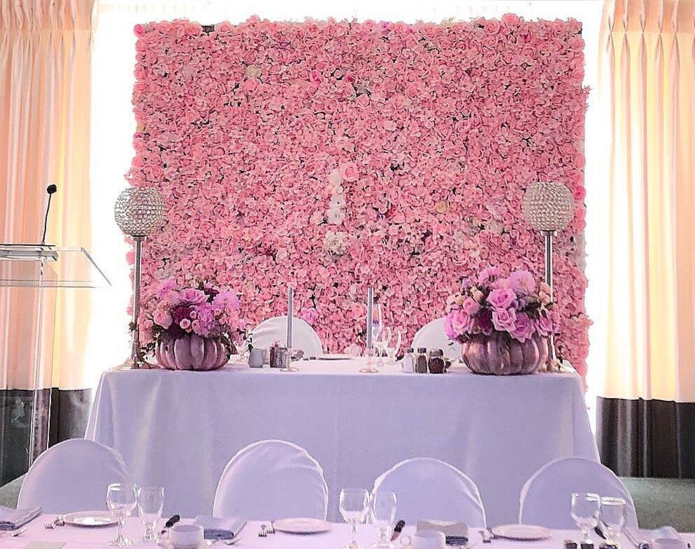 Flower Wall - Whitby Event Decor Rentals for Engagement