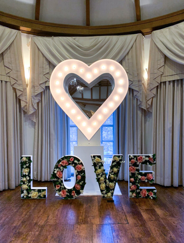 Love - Newmarket Marquee Letters Rentals