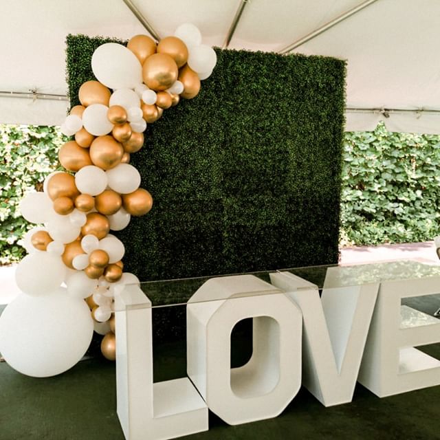 Love Table - Scarborough Marquee Letter Rentals for Anniversary