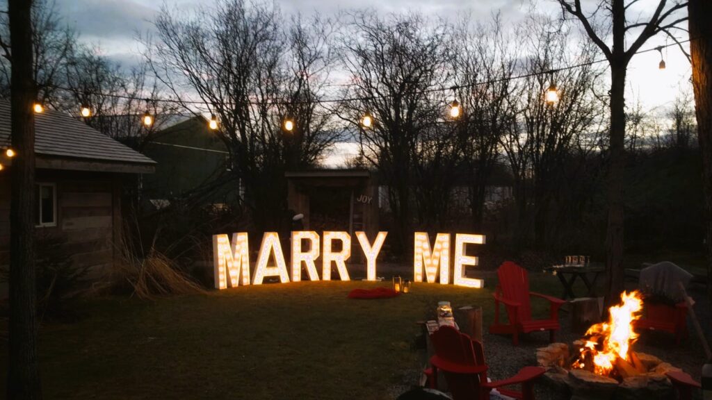 MARRY-ME-Ajax Marquee Letter Rentals