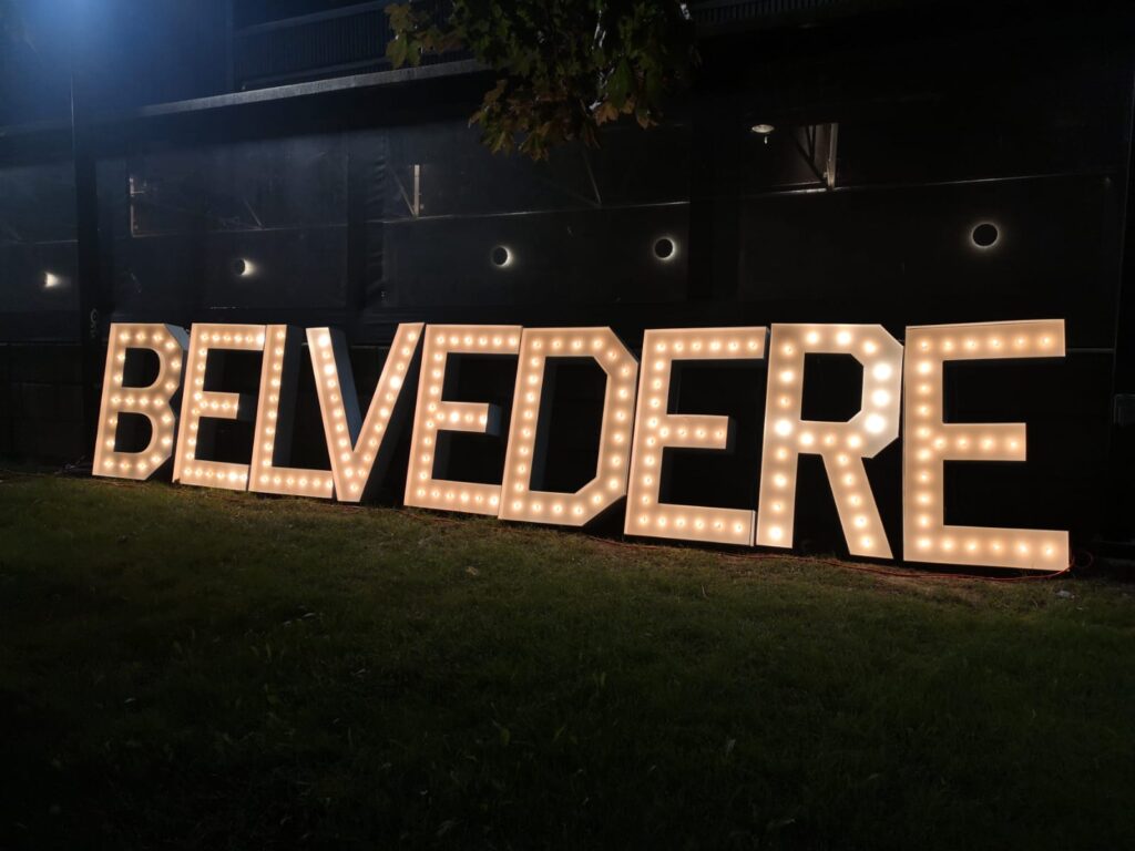 Marquee letters - Burlington Marquee Light Rentals for Festivals
