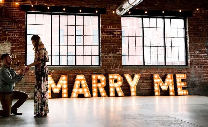 Marry Me - Ajax Marquee Letter Rentals