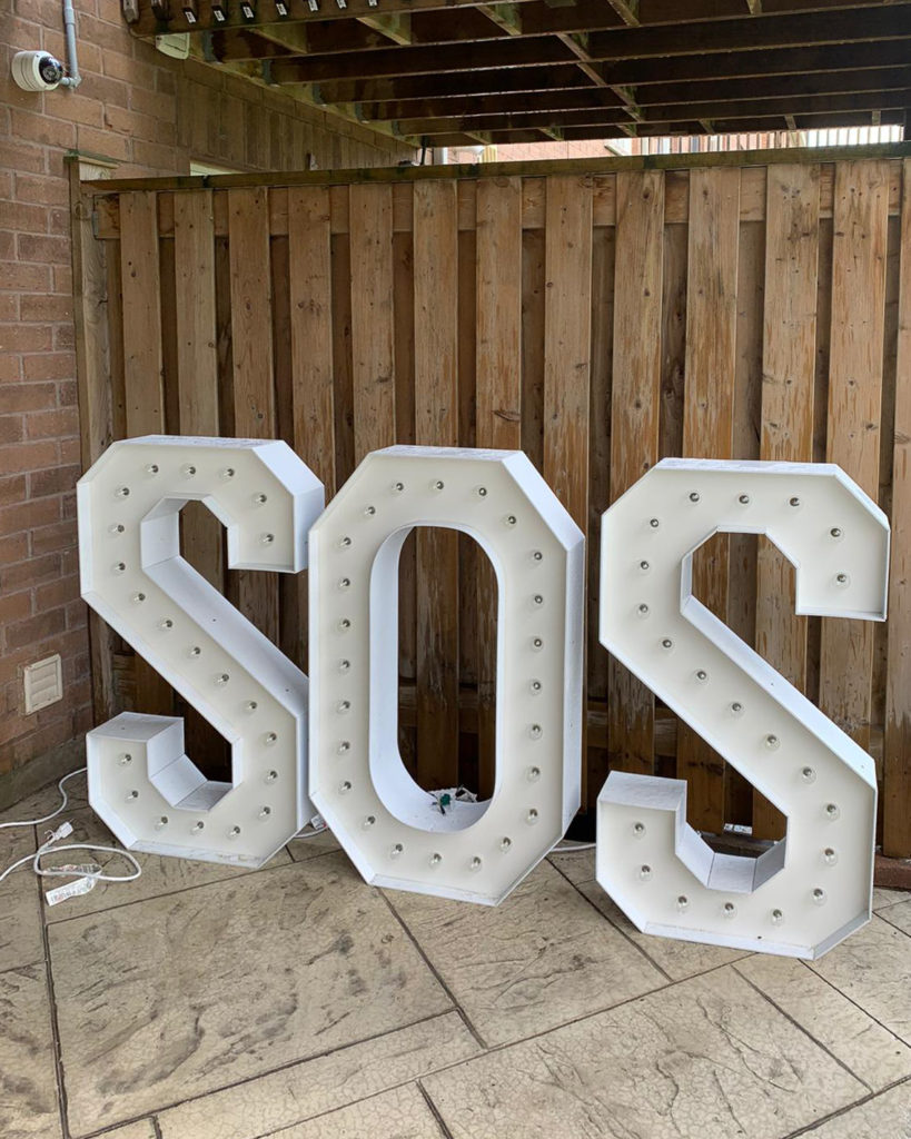 SOS - Guelph Marquee Letter Rentals