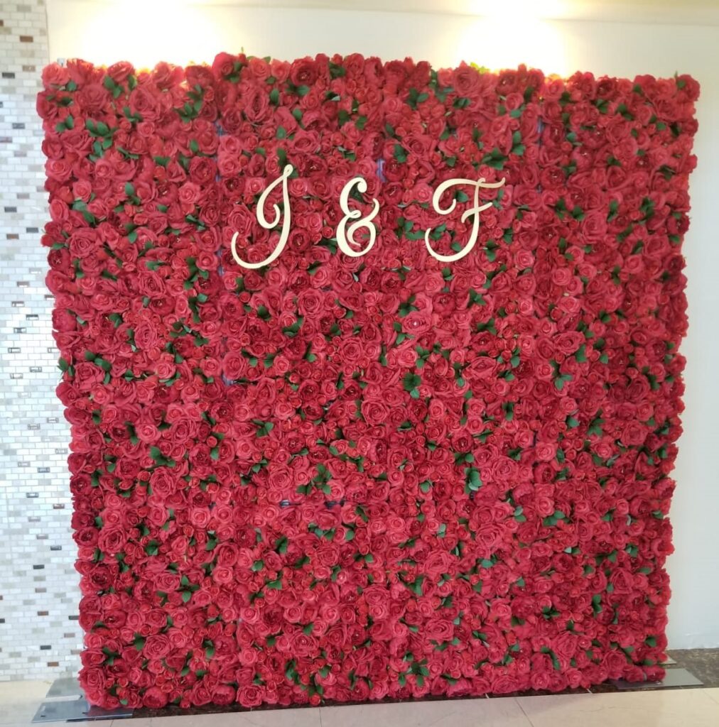 T & F - Vaughan Flower Wall Rentals Main