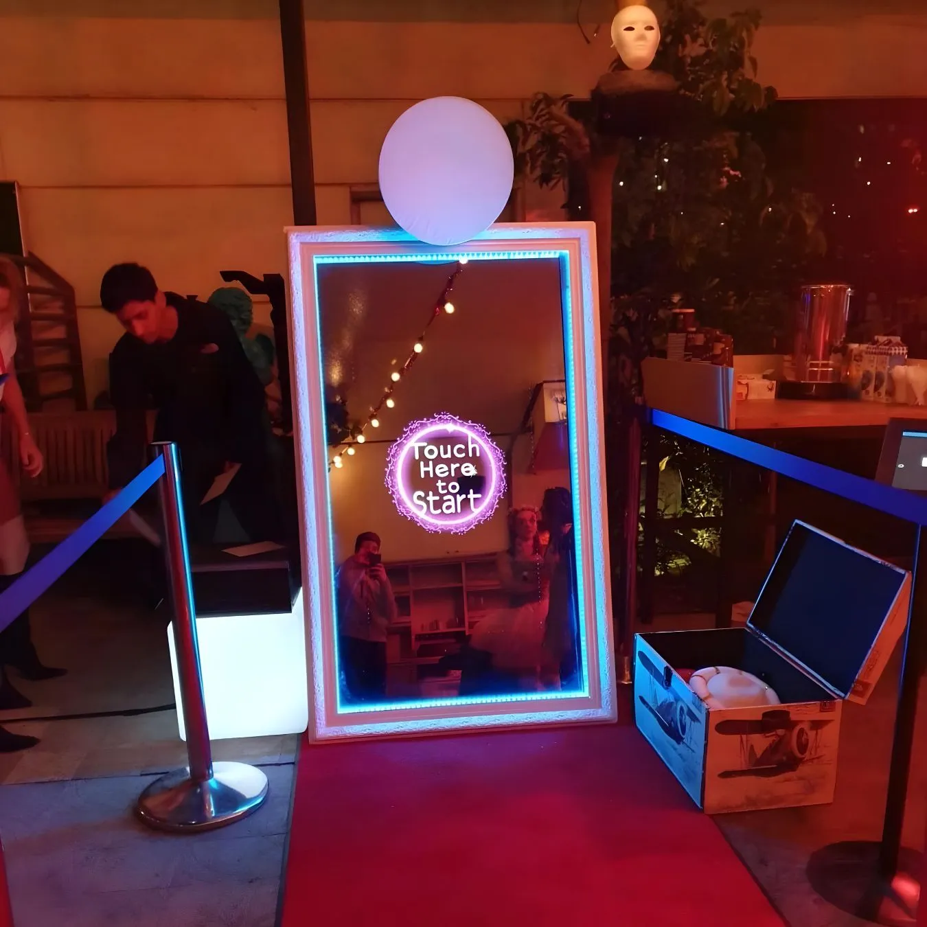 Enclosed Photo Booth