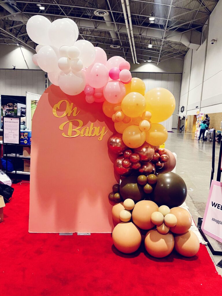 balloon garland and backdrop for events